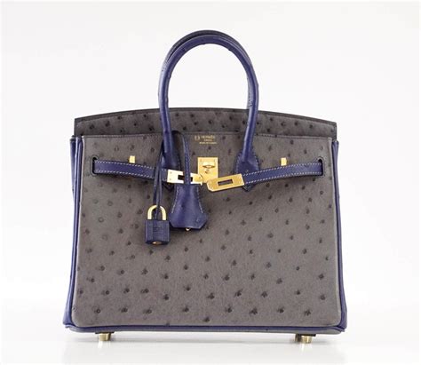 hermes two tone ostrich|best ostrich Hermes bags.